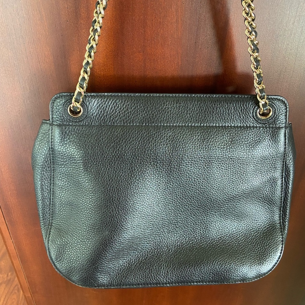 Tory Burch Black Quilted Leather Bryant Shoulder Bag - Picture 7 of 16
